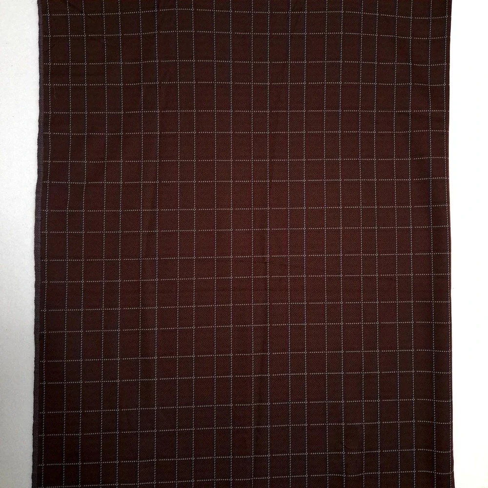 Vintage sophisticated windowpane